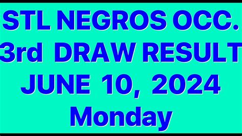 stl negros|STL Result History .